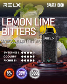 Relx SPARTA 18000 Puffs-Lemon Lime Bittes