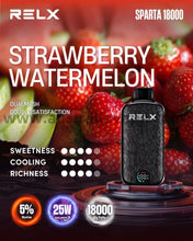 Load image into Gallery viewer, Relx SPARTA 18000 Puffs-Strawberry Watermelon