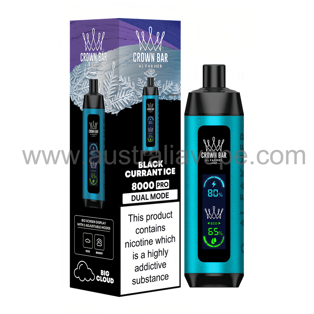 AL FAKHER CROWN BAR SHISHA-BLACKCURRANT ICE Shisha