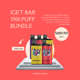 4 x IGET BAR 3500 Puff Bundle