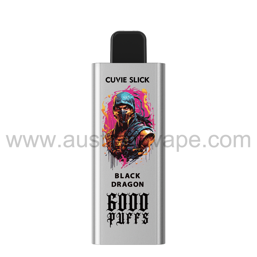 HQD SLICK Disposable Vape 6000 puffs - Black Dragon