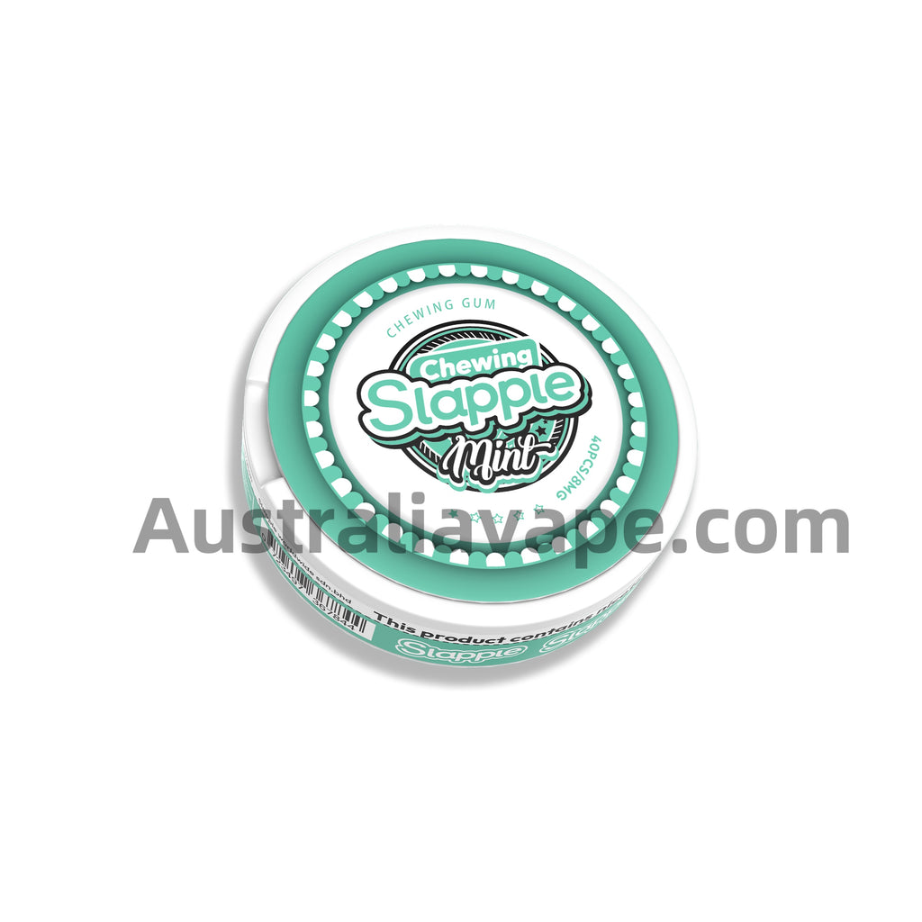 Slapple Chewing Gum-Mint（40pcs）