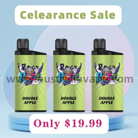 Buy 3 x Iget Bar 3500（Double Apple)