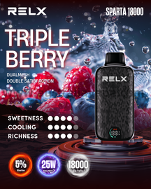 Relx SPARTA 18000 Puffs-Triple Berry